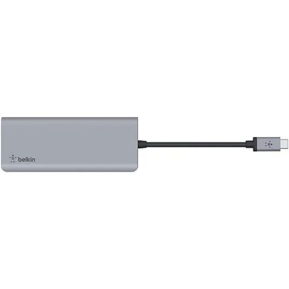 BELKIN USB-C’den 7’si Bir Arada Çoklayıcı Adaptör Gri (2)