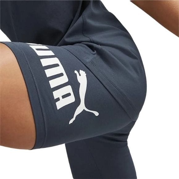 Puma Kadın Puma Black Puma Ess Logo Lacivert Kadın Biker Tayt (1)