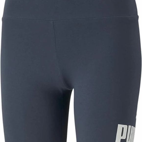 Puma Kadın Puma Black Puma Ess Logo Lacivert Kadın Biker Tayt (6)