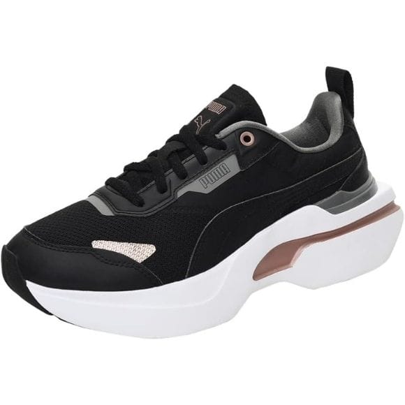 Puma Kosmo Rider Metallic Wns Kadın Günlük Ayakkabı Siyah 38489201 (3)