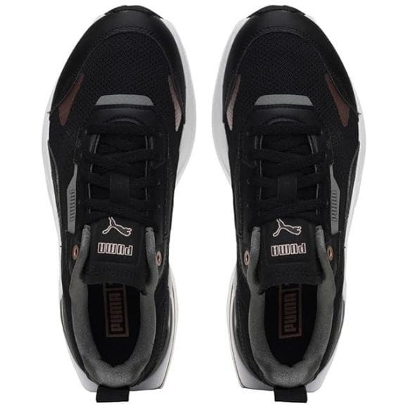 Puma Kosmo Rider Metallic Wns Kadın Günlük Ayakkabı Siyah 38489201 (4)