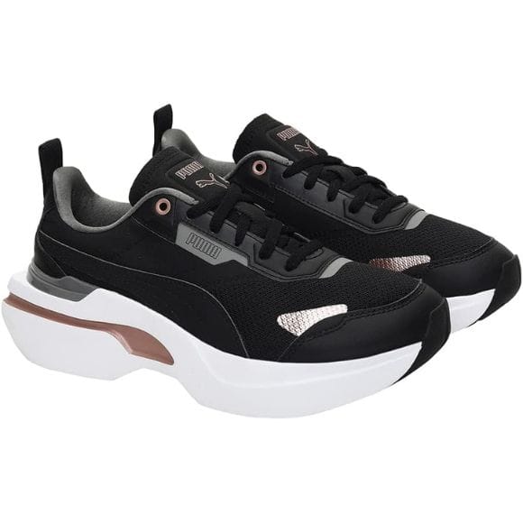 Puma Kosmo Rider Metallic Wns Kadın Günlük Ayakkabı Siyah 38489201 (6)