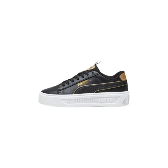 Puma Smash Platform V3 Pop Up 392504 Black- Gold-white (1)