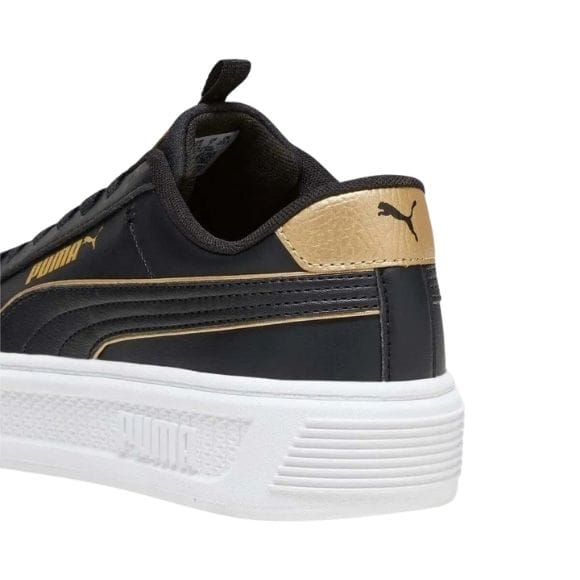 Puma Smash Platform V3 Pop Up 392504 Black- Gold-white (4)