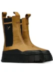 Puma Mayze Stack Cheksea Casual Kadın Hardal Rengi Bot B-38 38674201 (Dar Kalıptı 1 Numara Büyük Almanızı Öneririm)
