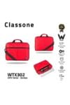Classone WTX302 WTXpro Serisi 15.6 inch Uyumlu Su Geçirmez Kumaş Macbook, Laptop , Notebook El Çanta